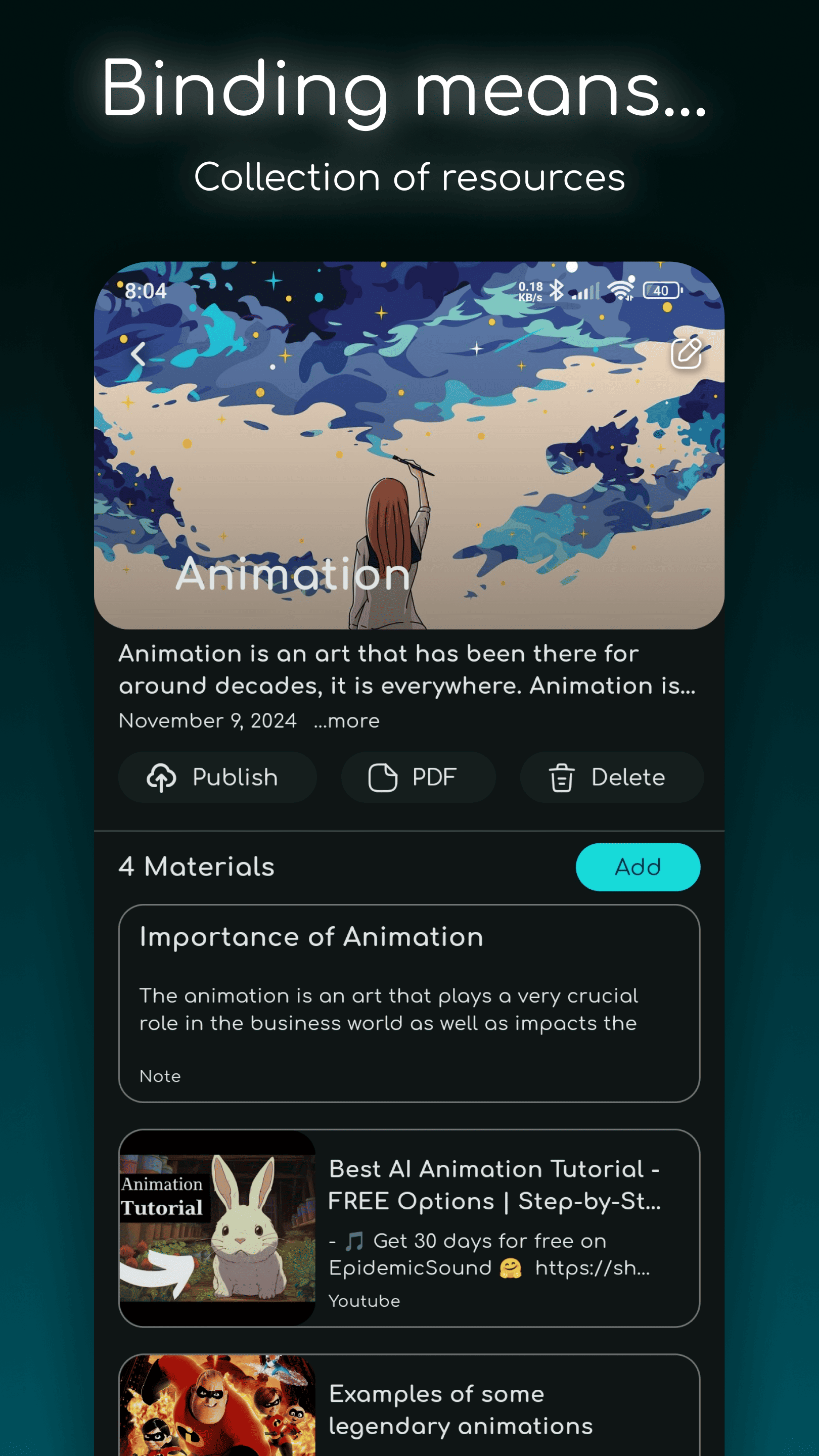 Study Progress Tracking